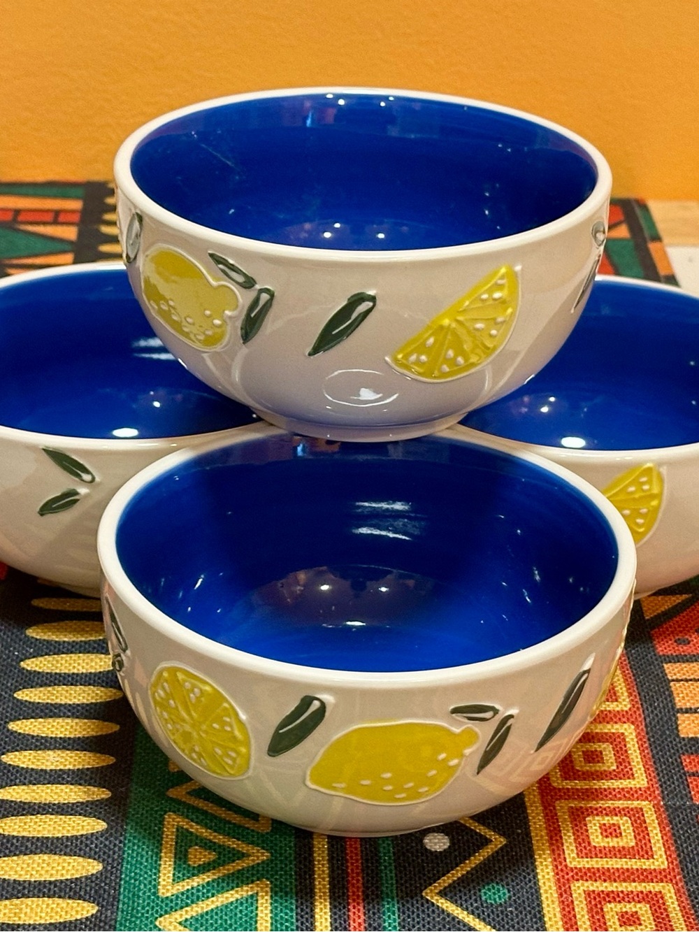 🍋 Squeeze the Day with this Gorgeous Lemon Bowl Set! 🍋